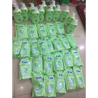 Nước rửa bình sữa, trái cây rau củ Dnee