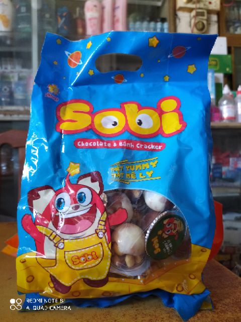 BÁNH SOBI CHOCOLATE &amp; CRACKER NGON MÊ LY 320G/ 1 GÓI