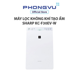 Máy lọc không khí tạo ẩm sharp kc-f30ev-w - bảo hành 12 tháng
