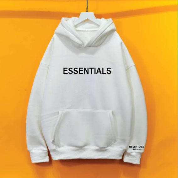 Áo khoác nỉ Hoodie - Áo Hoodie nam nữ form rộng unisex CAO CẤP phong cách Hàn Quốc in hình chữ EssentialLk8832 | BigBuy360 - bigbuy360.vn