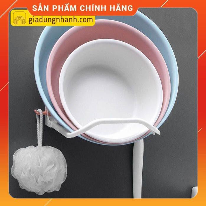 [VIP] Kệ Dán Tường Bằng Nhựa Gác Thau Rổ Tiện Lợi