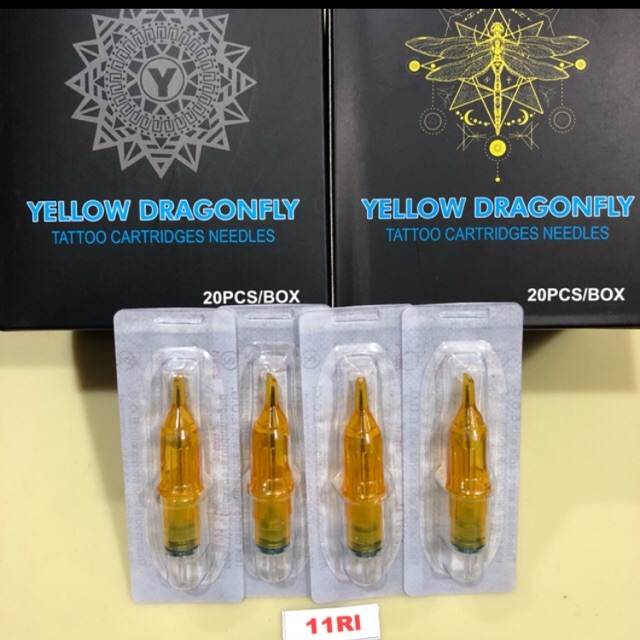 Kim xăm máy pen 11rl hộp 20 kim