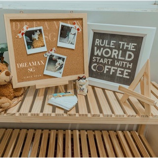 (Combo MiNi size) BẢNG GHIM BẦNG + GIÁ ĐỠ TRANG TRÍ