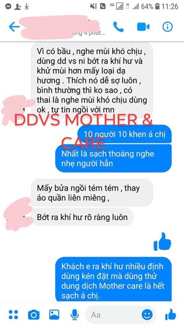 Dung dịch vệ sinh mother and care