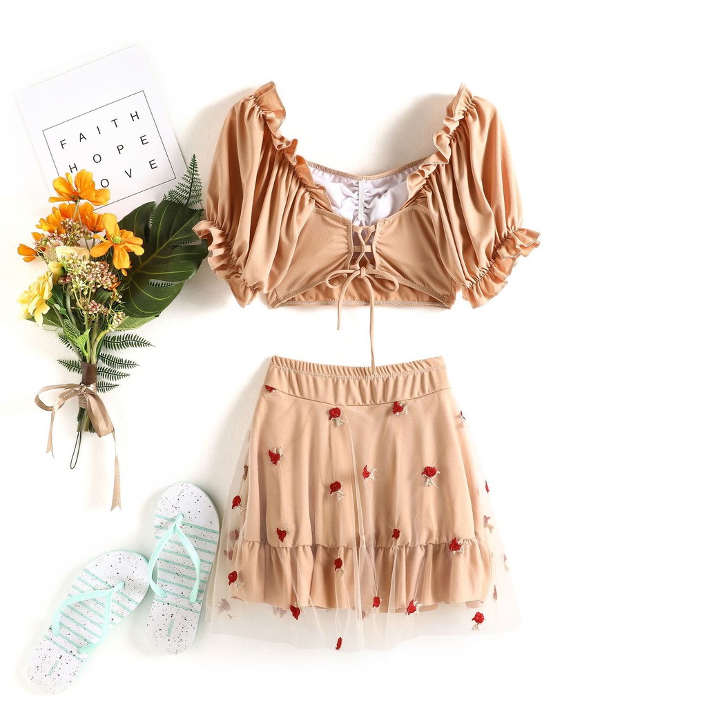 Bộ Đồ Bơi Hai Mảnh Thời Trang Mùa Xuân Cho Nữ 2021 | BigBuy360 - bigbuy360.vn