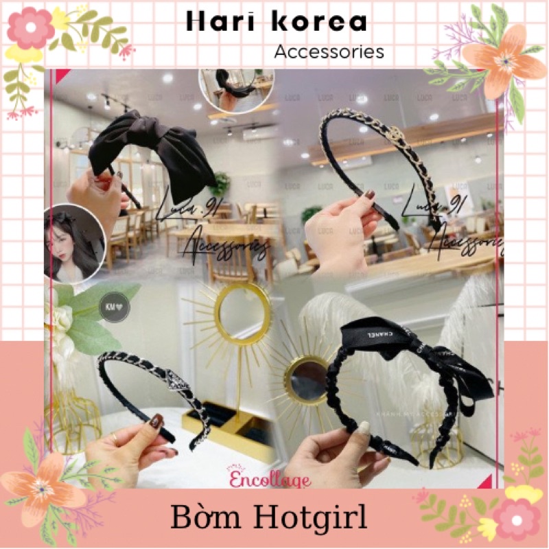 Bờm tóc nữ xinh / băng đô hot girl / phụ kiện tóc thời trang tiểu thư - Hari Korea Accessories