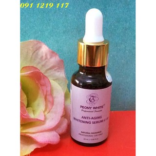 Huyết thanh trắng sáng, bật tông, trẻ hóa da 12 ngày Peony White