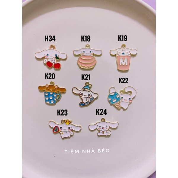 Charm kim loại hình Cinnamoroll các loại