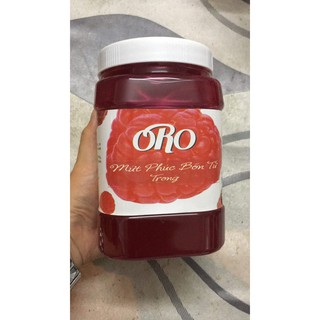 Mứt trong phúc bồn tử Oro 1 kg