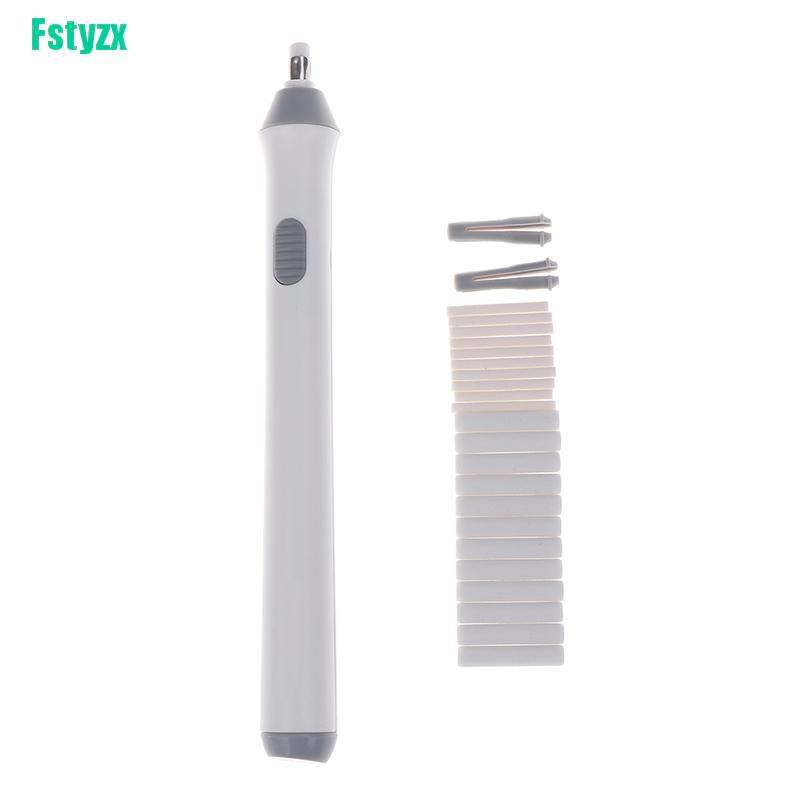 fstyzx Electric Eraser Battery Operated Automatic Pencil Eraser Kit w/ 22 Refills Gift