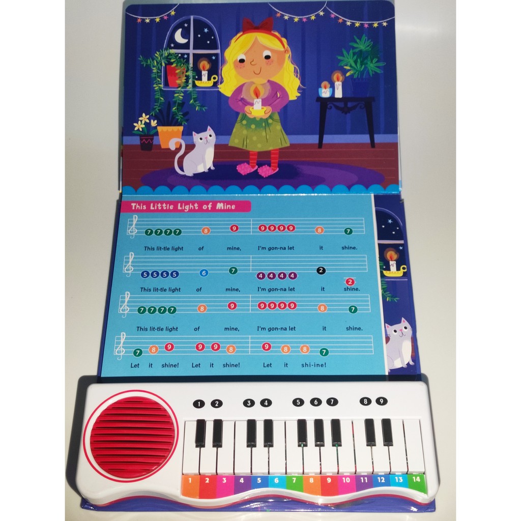 (đồ chơi nhạc cụ) Đồ chơi piano cho bé từ 06 tháng tuổi trở lên (loại: ITSY BITSY SPIDER)