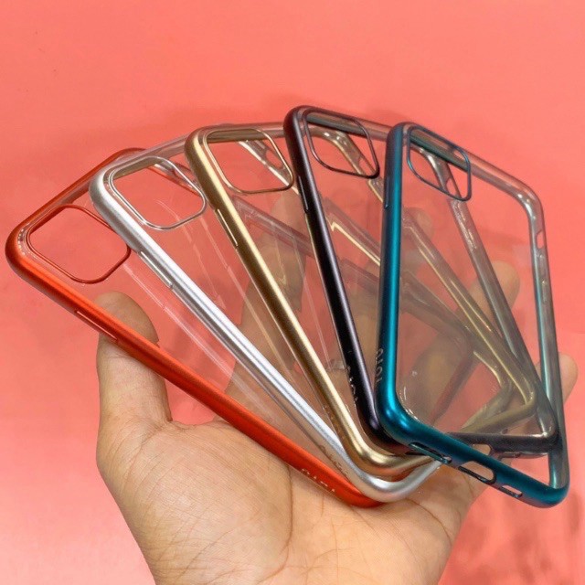 CHÍNH HÃNG- THANH LÝ Ốp dẻo silion viền si màu TOTU IPHONE X XS 11 12 PRO MAX
