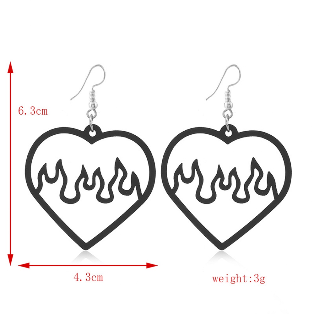 1 Cặp Bông Tai Hình Nhện Đầu Lâu Đen