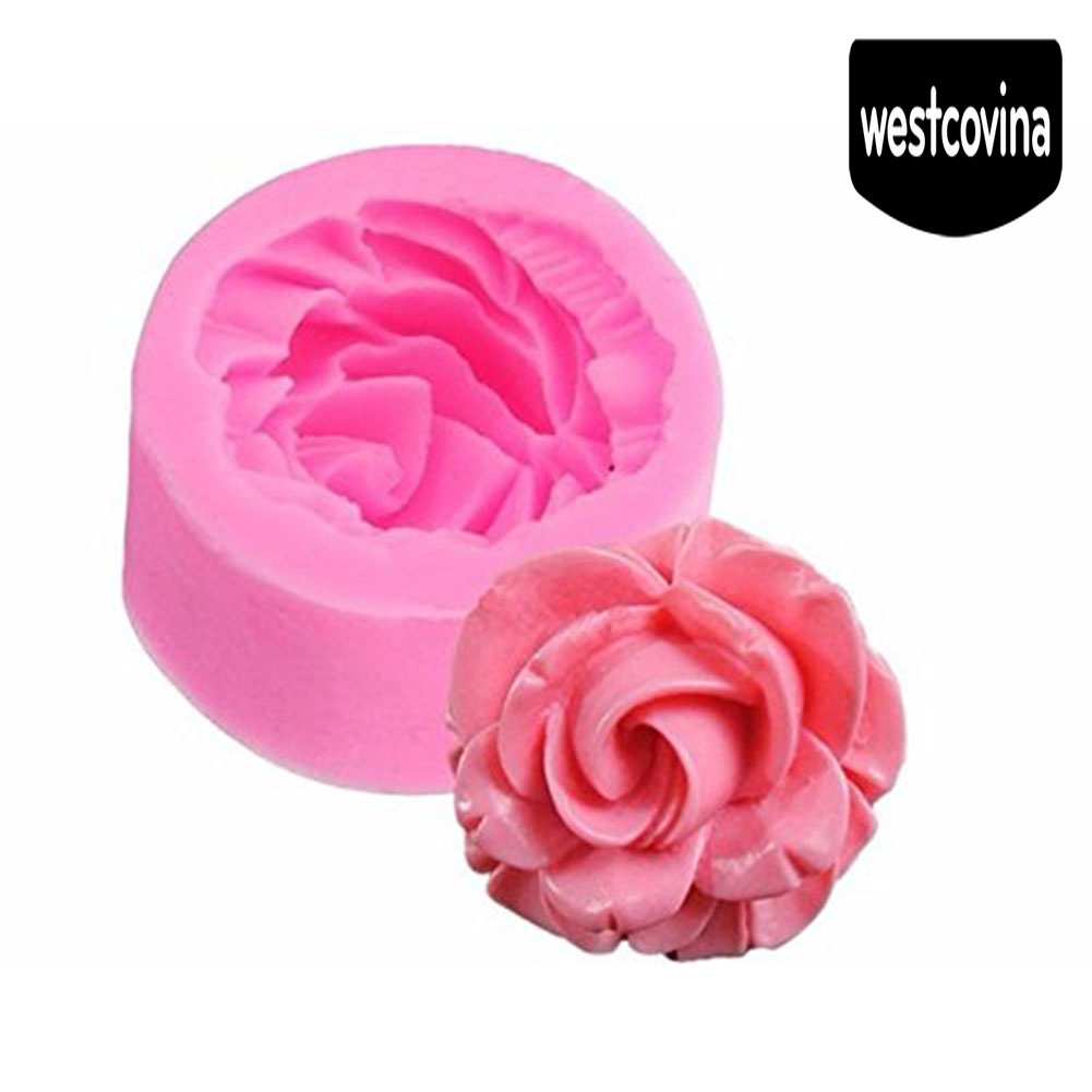 [Hot]☀ Khuôn Silicone Làm Bánh Tạo Hình Hoa 3D Độc Đáo Tiện Dụng