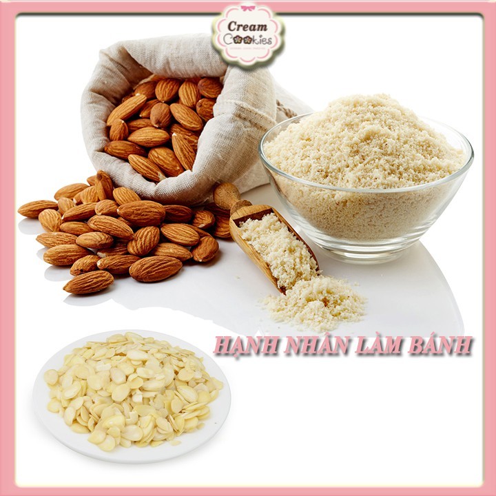 ✿✿✿Hạnh nhân bột 100g / Hạnh nhân lát 100g / Hạnh nhân hạt 100g✿✿✿