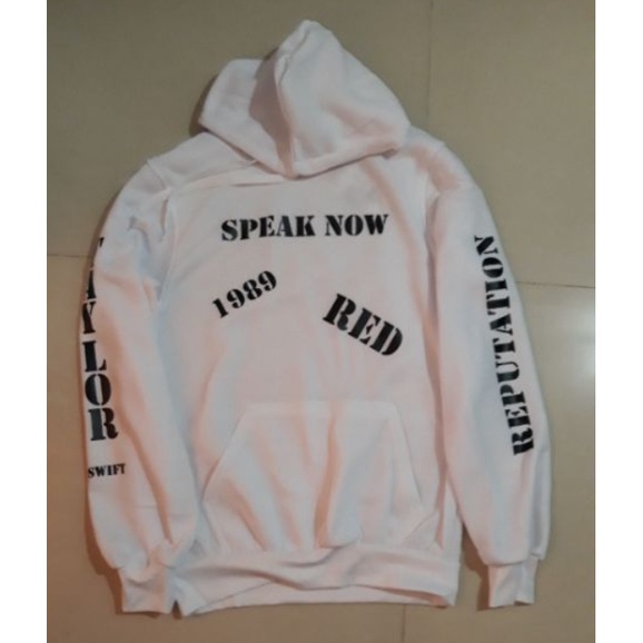 Kèm hình thật - Áo hoodie / sweater Speak Now Red Reputation 1989 Taylor Swift unisex cryaotic10