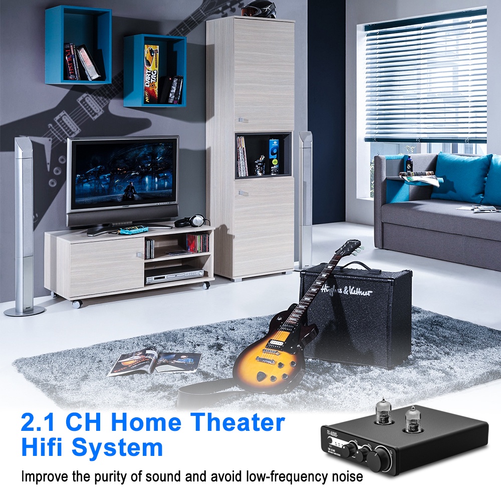 (QÙA TẶNG TRỊ GIÁ 129K) Bộ Khuếch Đại Và Giải Mã Âm Thanh Chuẩn Hires Audio FX-AUDIO TUBE-06 MKII, Bản nâng cấp tube 06