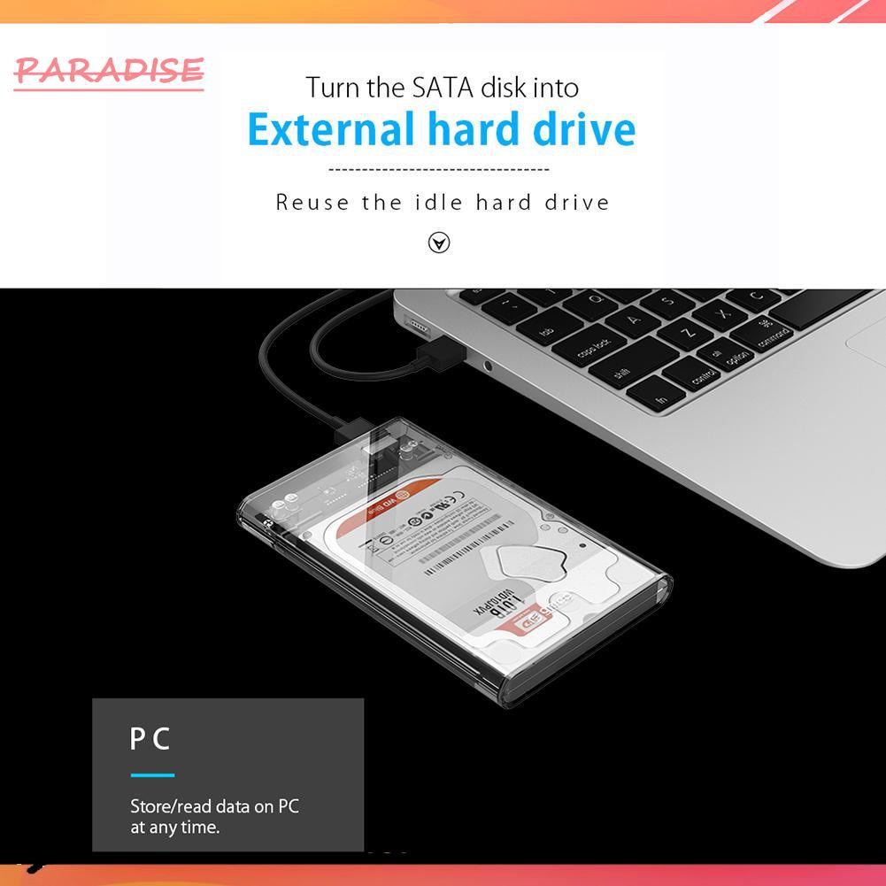 Hộp Đựng Ổ Cứng Ngoài Orico 2.5in Sata Usb3.0 Hdd Ốp | BigBuy360 - bigbuy360.vn