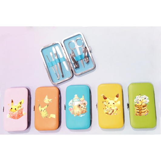 set bấm móng tay chuột vàng BMTI29 bộ dụng cụ làm móng mini đa năng cute dễ thương