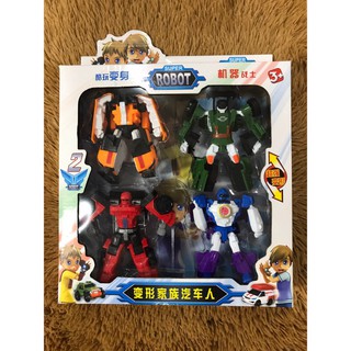 Bộ đồ chơi robot biến hình Transform Robot 5