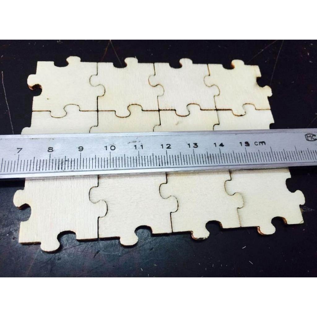 Set 50 Miếng Gỗ Nhiều Màu Sắc Dùng Để Trang Trí Đồ Thủ Công