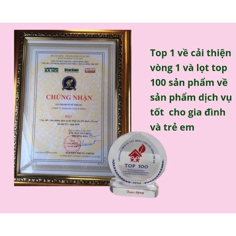 Viên sủi Lady tăng size vòng 1 hiệu quả