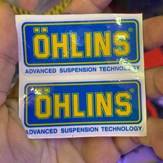Tem Ohlins dán xe thông dụng