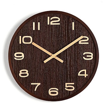 Đồng hồ gỗ treo tường óc cho - Đồng hồ gỗ GREEK COOK - Qùa tặng Gỗ