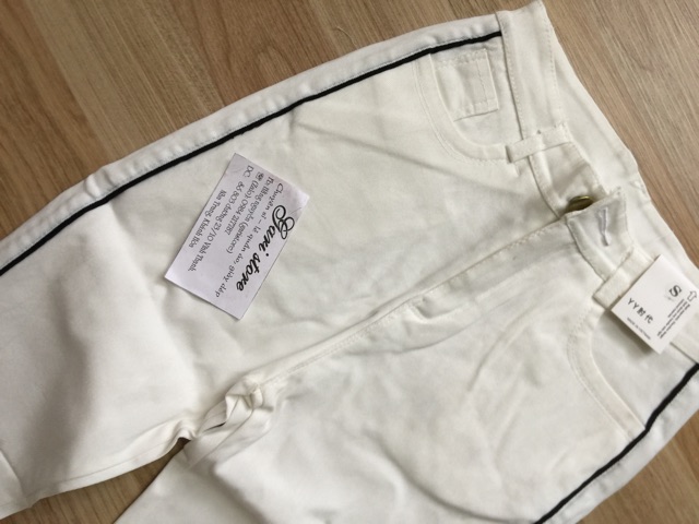 Quần jean skiny lưng cao- chạy viền- CỰC ĐẸP- ảnh THẬT | BigBuy360 - bigbuy360.vn