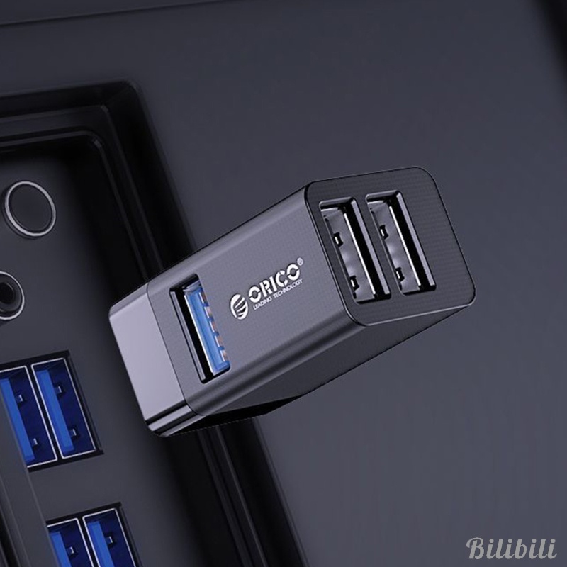 Bộ Chia Cổng Sạc Usb 3.0 3 Trong 1 Màu Đen Tiện Dụng | BigBuy360 - bigbuy360.vn
