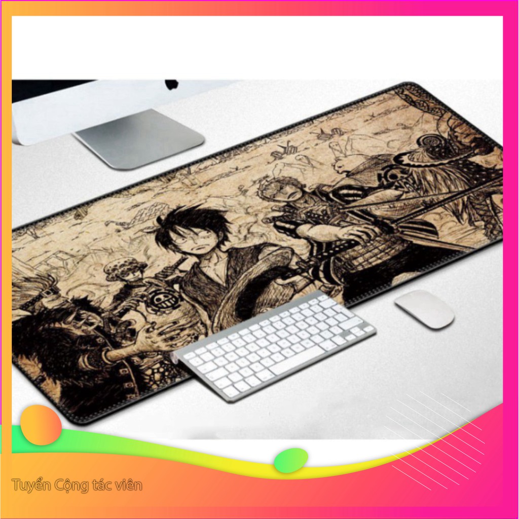 FREE SHIP & FREESHIP Khổ lớn 30 x 80cm, bàn di chuột One Piece cao su chống nước GIÁ TỐT CHỈ CÓ Ở TIỆN ÍCH SHOP GIÁ TỐT 