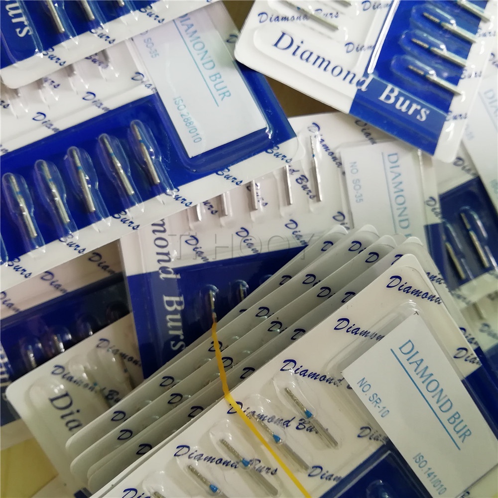 Set 10 Mũi Khoan Nha Khoa 1.6mm Tốc Độ Cao Chuyên Dụng