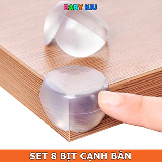 BỊT GÓC BÀN BẢO VỆ BÉ (SET 8 CÁI)