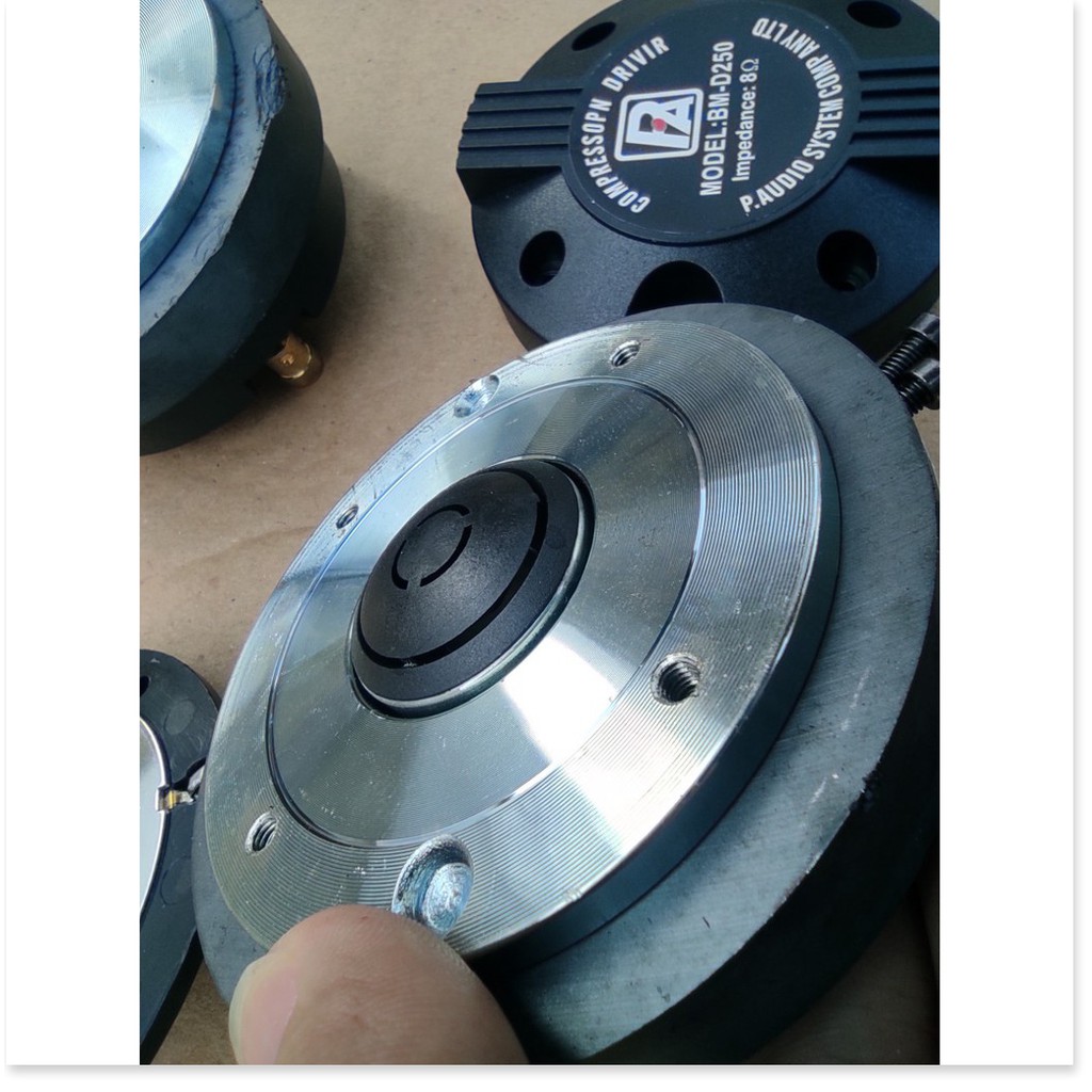 BỘ 1 CỦ TRÉP PAUDIO 350 TỪ 100MM KÈM HỌNG 18X18 VÀ TỤ 2,2MF - LOA TREBLE RỜI