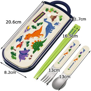 Đồ dùng hộp đũa thìa hãng Skater- các hình ngộ nghĩnh khác nhau - made in Japan