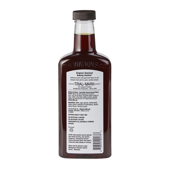 Tinh chất vanilla thuần khiết không màu cao cấp Watkins Clear Vanilla Flavor Extract 325ml USA