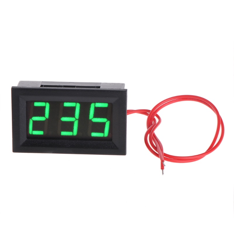 Vôn Kế Kỹ Thuật Số 2 Dây AC 30V-500V LED Cho 220V 110V 380V