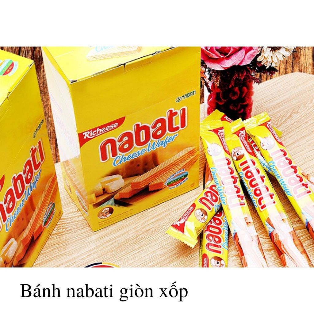 Bánh xốp 💖 Bánh Nabati Giòn Xốp Thơm ngon 24g