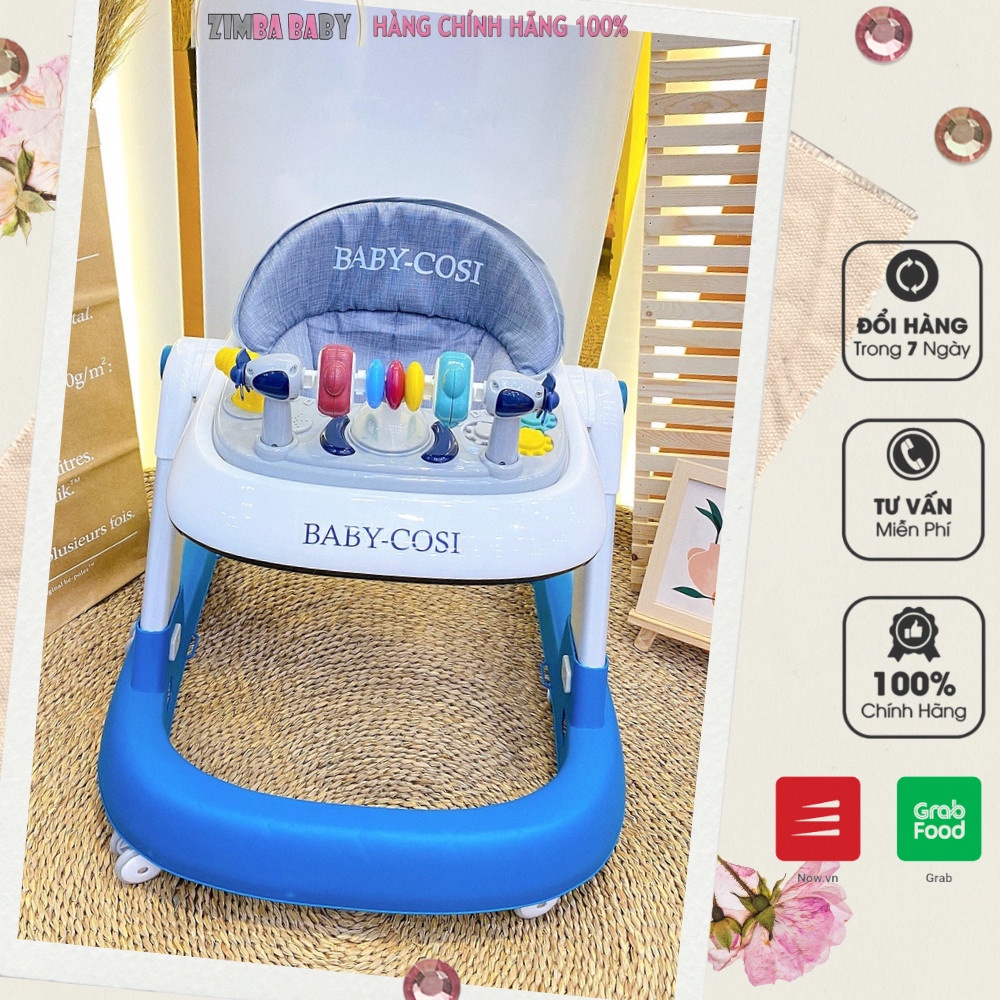 Xe tập đi cho bé 2 in 1 BW805 Baby Cosi Hàng Chính Hãng | Xe tập đi cho bé xiêu xinh mẫu mới 2024