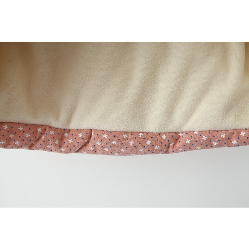 Áo Khoác Mùa Đông Bằng Vải Cotton Hình Tai Thỏ Dễ Thương Có Túi Cho Bé Gái 6 Tháng-3 Tuổi