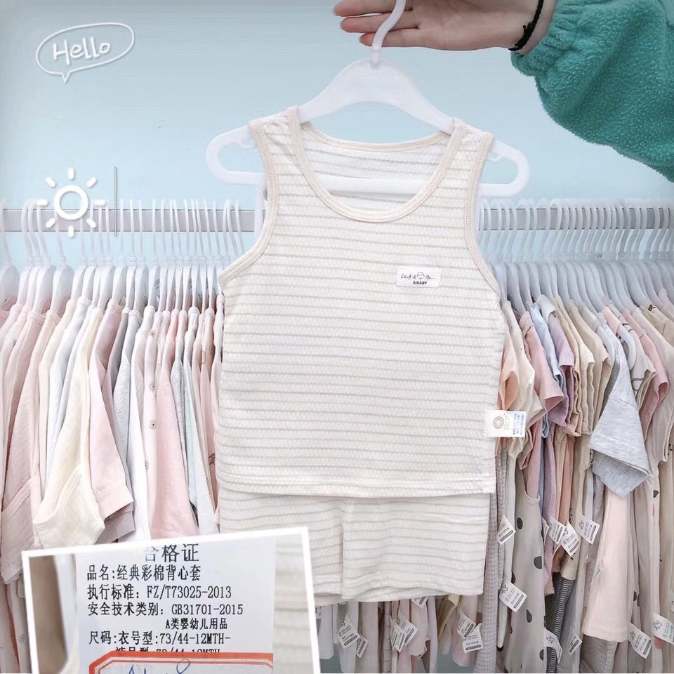 Bộ quần áo sơ sinh bé gái, bé trai mùa hè đến 14kg - STOM bebefamilyshop