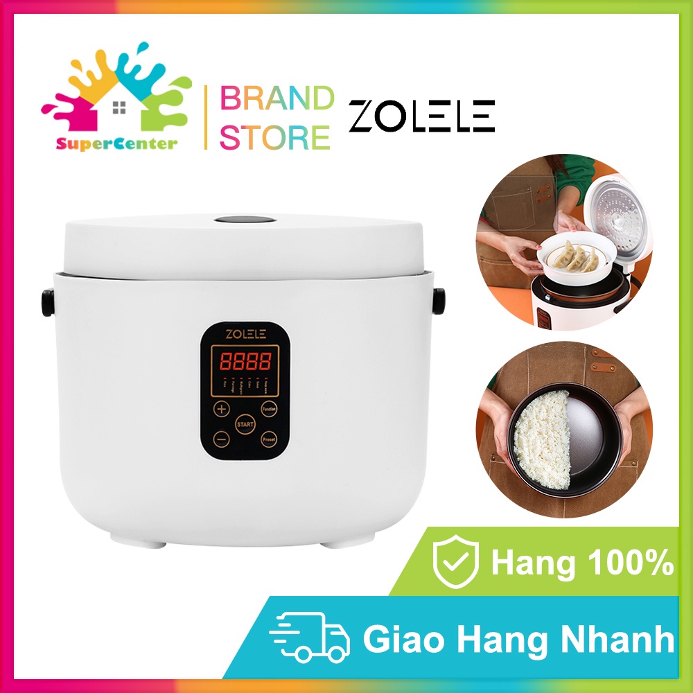 Nồi cơm điện đa năng ZOLELE 3L giữ nhiệt tự động Cuộc hẹn thông minh 24 giờ