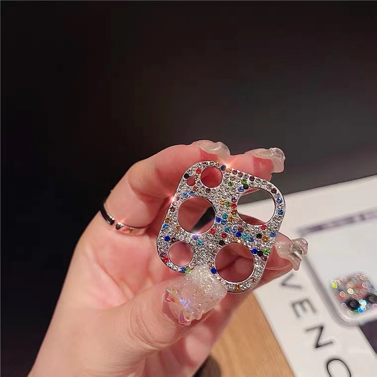 Miếng Dán Bảo Vệ Camera Sau Kiểu Dáng Sang Trọng Dành Cho iPhone 13 Pro Max 11 12 XS X Mini