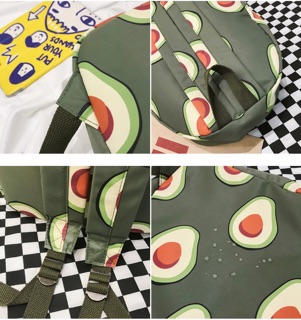 Balô vải canvas cao cấp Avocado