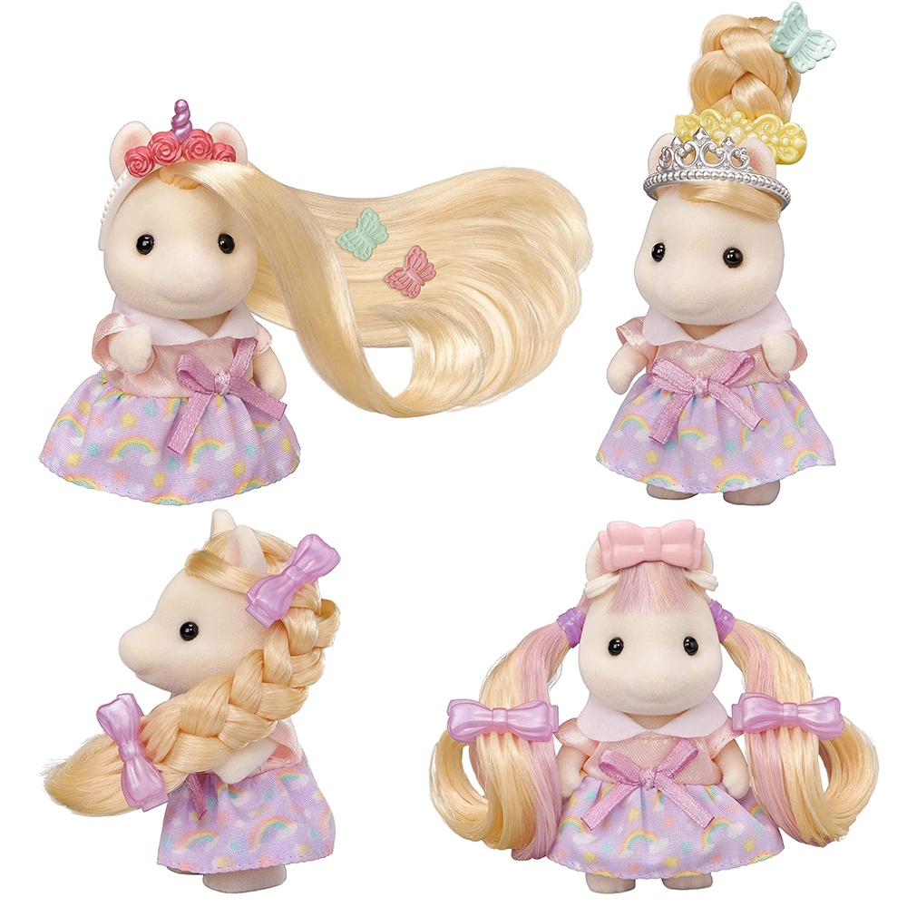 MỚI Sylvanian Families Tiệm Làm Tóc Thời Trang Stylish Hair Salon