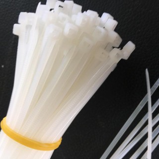 {HOT} 100 cái dây lạt nhựa, dây rút nhựa cỡ 3x150mm