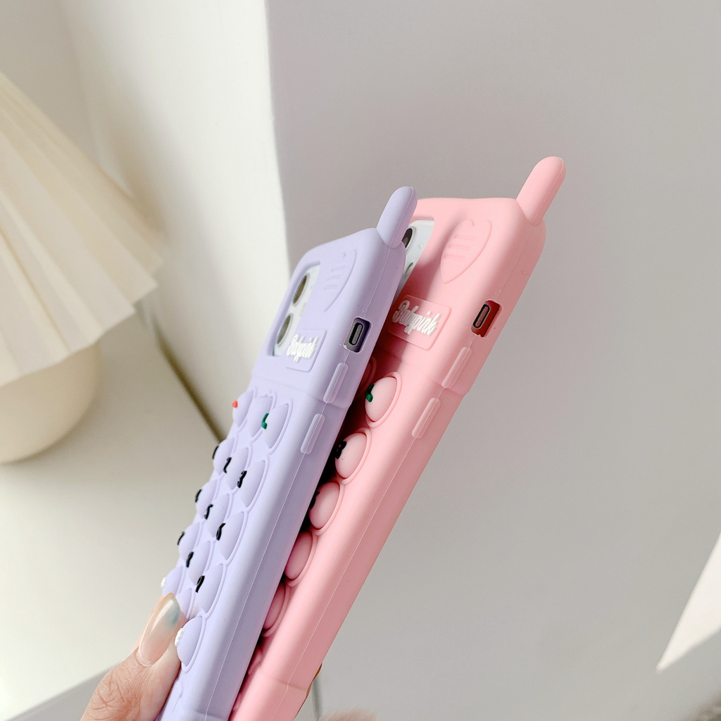 Ốp điện thoại silicon mềm màu sắc xinh xắn thích hợp cho Iphone 12 Pro Max 11 Pro Max Xs Max Xr X 7 8 Plus 6 6s Plus