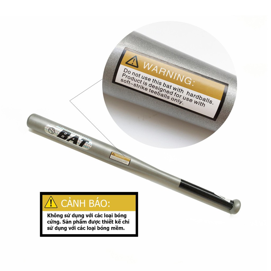 Gậy đánh bóng chày 71cm (28 inch) tập luyện cùng nhau và thi đấu thể thao BAT đúc nhôm luyện kim 88050