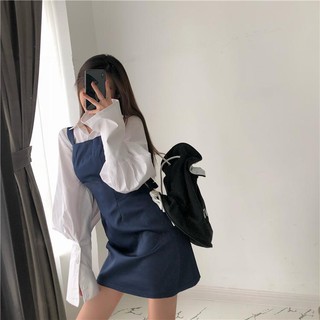 Yếm xanh đen báic (ko kèm áo) (+hình thật)