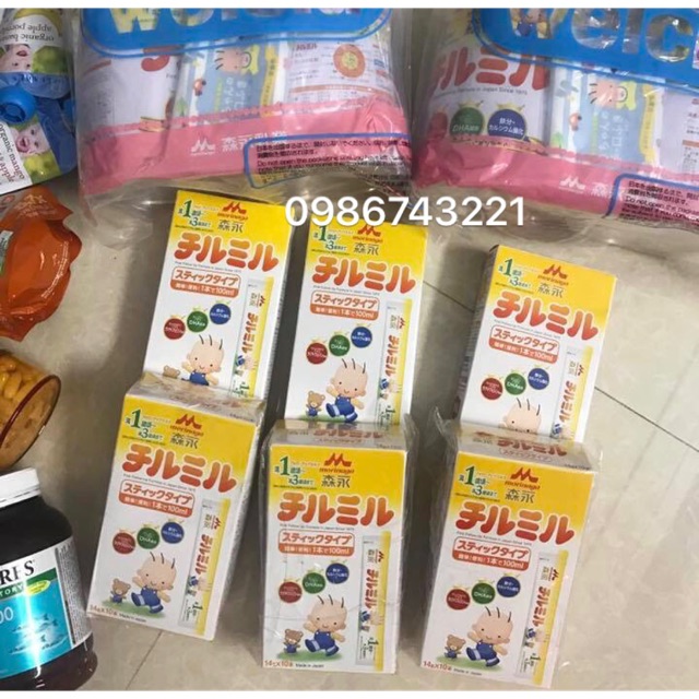 Sữa morinaga số 1-3 dạng thanh ❤